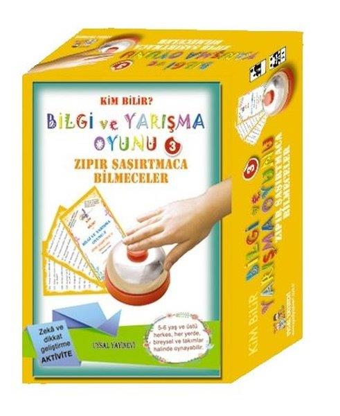 KolektifZeka Gelişimi KitaplarıBilgi ve Yarışma Oyunu-3 Zıpır Şaşıtmaca Bilmeceler