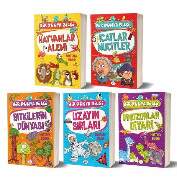 KolektifBilimsel Çocuk KitaplarıBir Dünya Bilgi Seti - 5 Kitap Takım