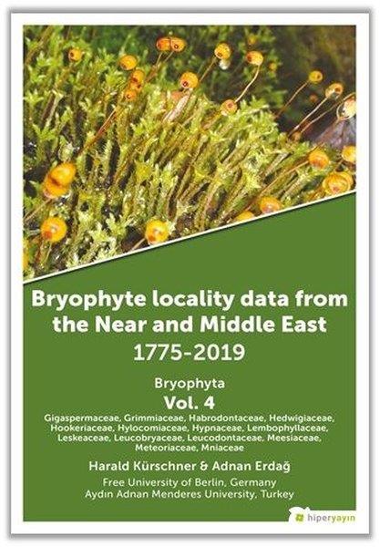 Adnan ErdağNaturwissenschaftenBryophyte Locality Data From The Near and Middle East 1775-2019 Bryophyta Vol. 4