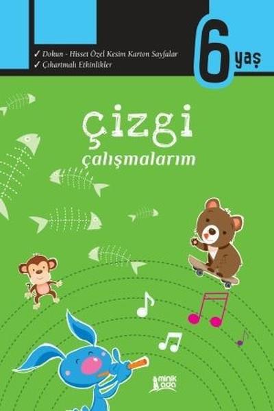 KolektifOkul Öncesi Şekilli KitaplarÇizgi Çalışmalarım 6 Yaş