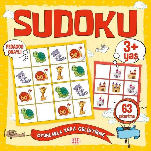 KolektifÇıkartmalı KitaplarÇocuklar İçin Sudoku 3+Yaş - Çıkartmalı