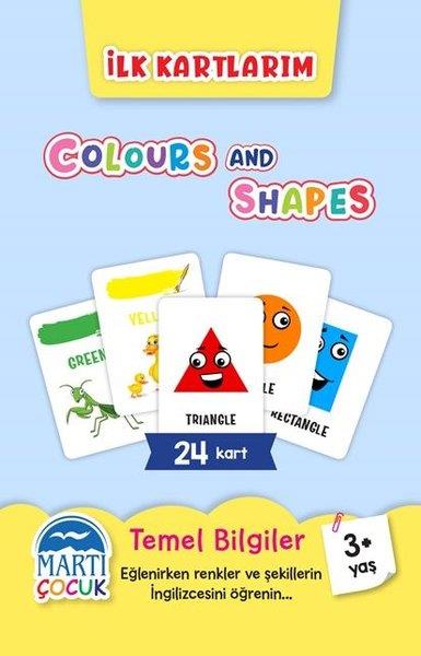KolektifEtkinlik KitaplarıColours and Shapes - İlk Kartlarım 3+ Yaş