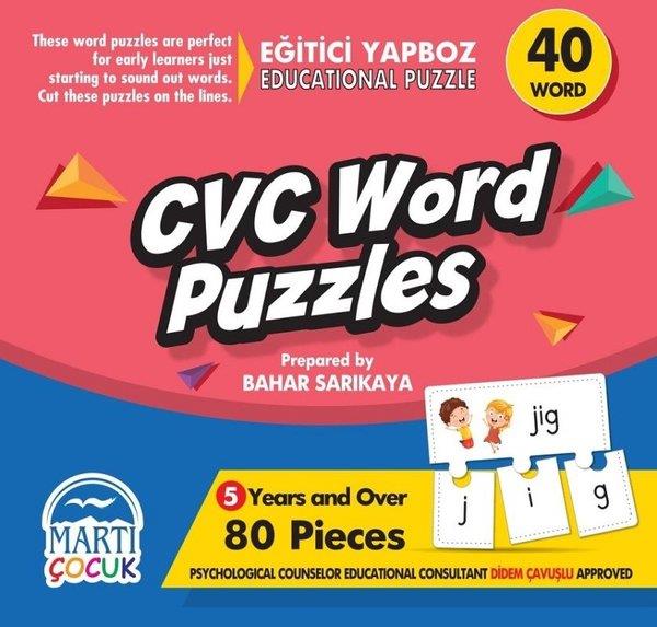 KolektifOyun-OyuncakCVC Word Puzzles - Eğitici Yapboz