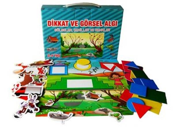 KolektifEğitici Çocuk OyunlarıDikkat ve Görsel Algı - Gölgeler Renkler ve Şekiller