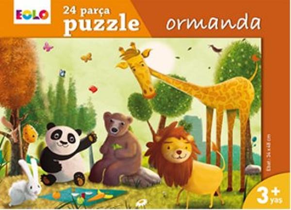 KolektifZeka Gelişimi KitaplarıEolo 24 Parça Puzzle - Ormanda