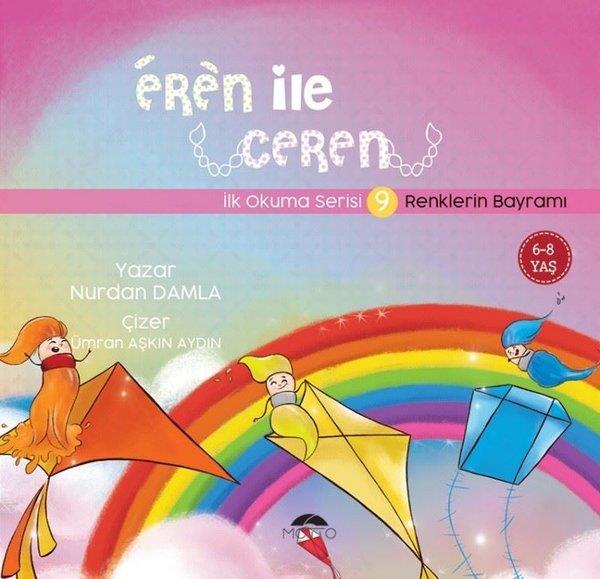 Nurdan DamlaÇocuk Hikaye KitaplarıEren ile Ceren İlk Okuma Serisi 9 - Renklerin Bayramı