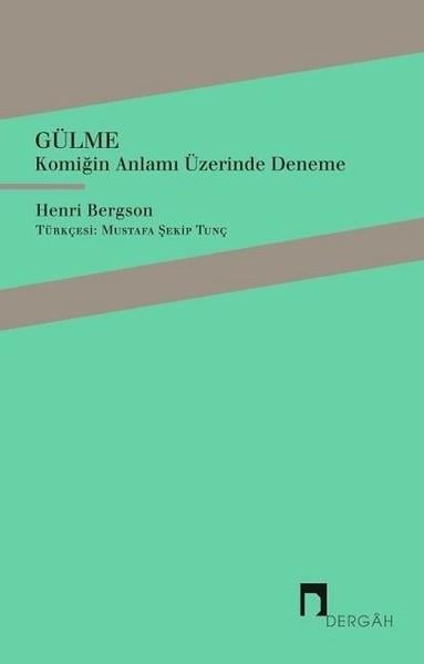 Henri BergsonDeneme KitaplarıGülme