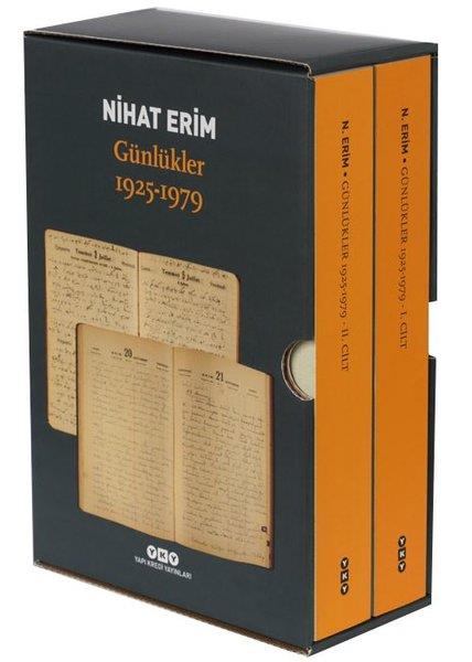 Nihat ErimYakın Tarih KitaplarıGünlükler 1925-1979 - 2 Cilt Takım