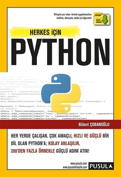 Bülent ÇobanoğluProgramlama KitaplarıHerkes İçin Python