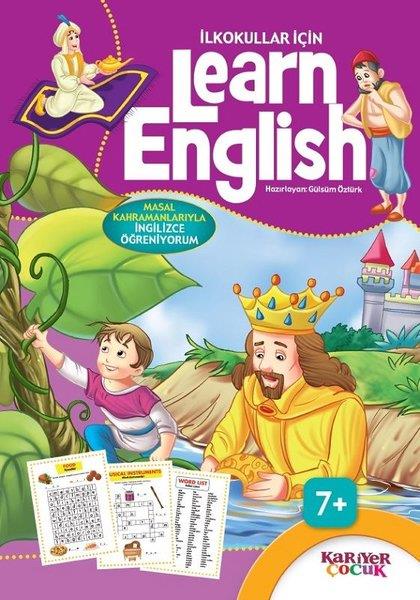 KolektifZeka Gelişimi Kitaplarıİlkokullar İçin Learn English-Mor