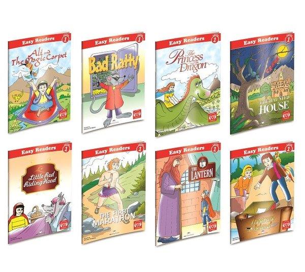 Michael WolfgangYabancı Dilde Çocuk Kitaplarıİngilizce Hikaye Seti - Level 1 - 8 Kitap Takım