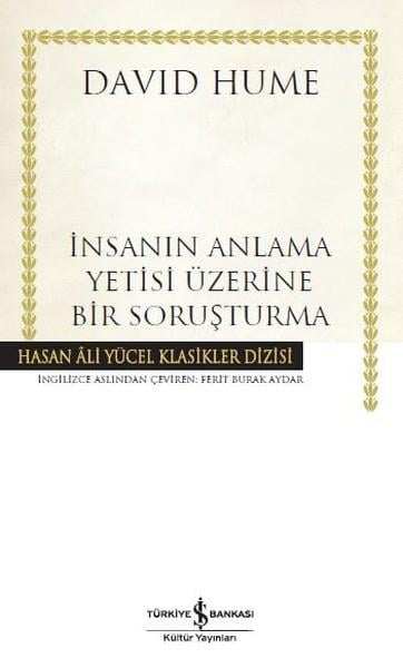 David HumeDiğerİnsanın Anlama Yetisi Üzerine Bir Soruşturma
