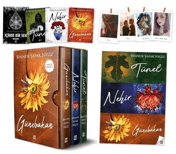 Binnur Şafak NigizTürkçe Romanlarİs Serisi Seti - 3 Kitap Takım