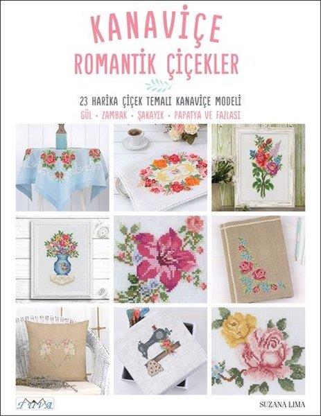 KolektifEl Sanatları KitaplarıKanaviçe Romantik Çiçekler