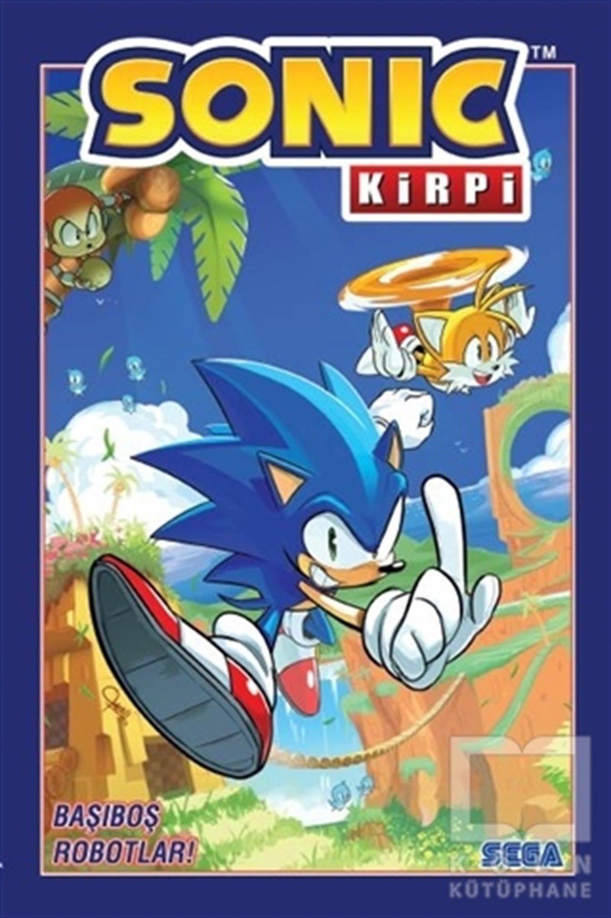 Ian FlynnÇocuk Çizgi RomanlarıKirpi Sonic Başıboş Robotlar !