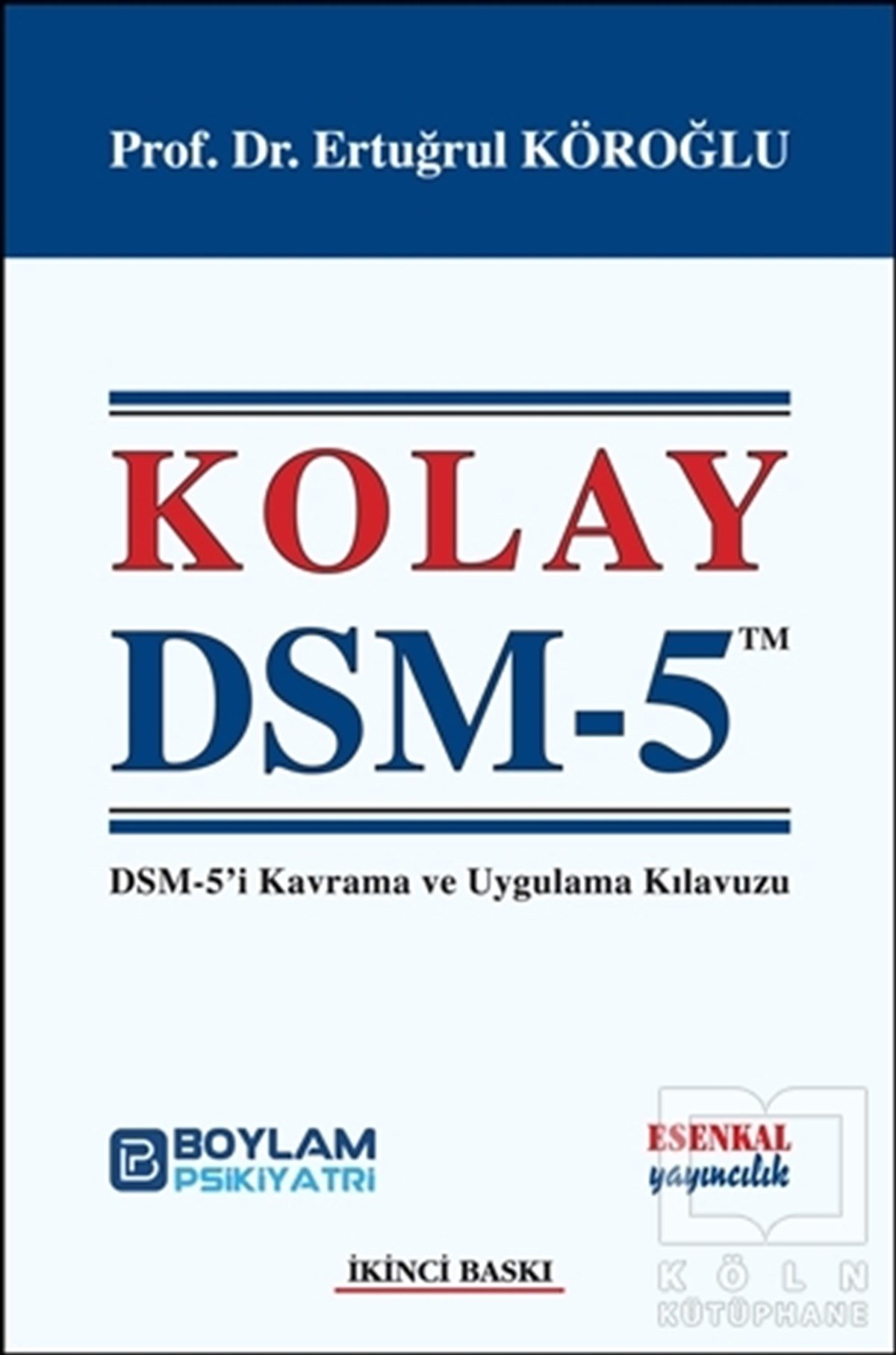 Ertuğrul KöroğluBaşvuru KitaplarıKolay DSM 5
