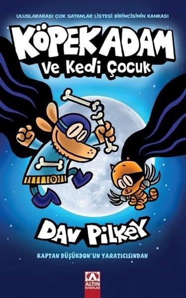 Dav PilkeyÇocuk Çizgi RomanlarıKöpek Adam 4 - Köpek Adam ve Kedi