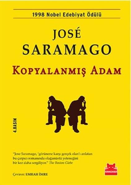 Jose SaramagoTürkçe RomanlarKopyalanmış Adam