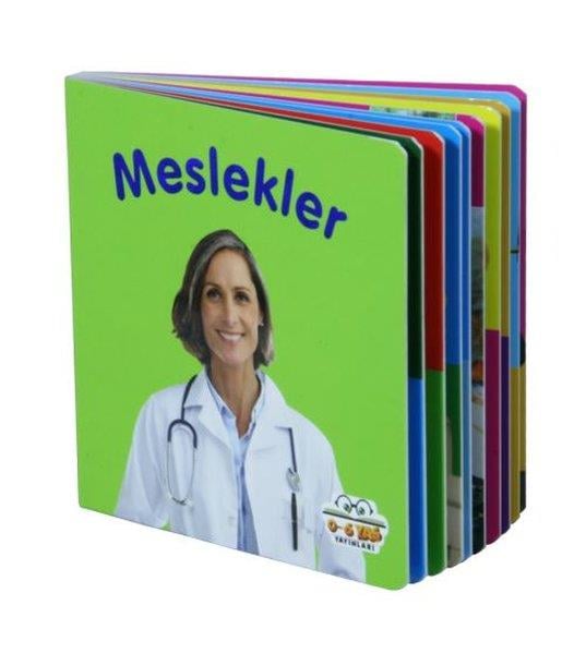 KolektifOkul Öncesi Resimli KitaplarMeslekler - Mini Karton Kitaplar