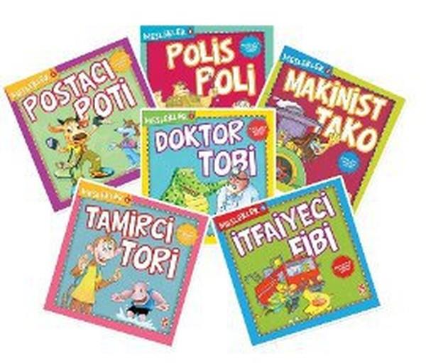 KolektifOkul Öncesi Masal KitaplarıMeslekler Set (6 Kitap Takım)