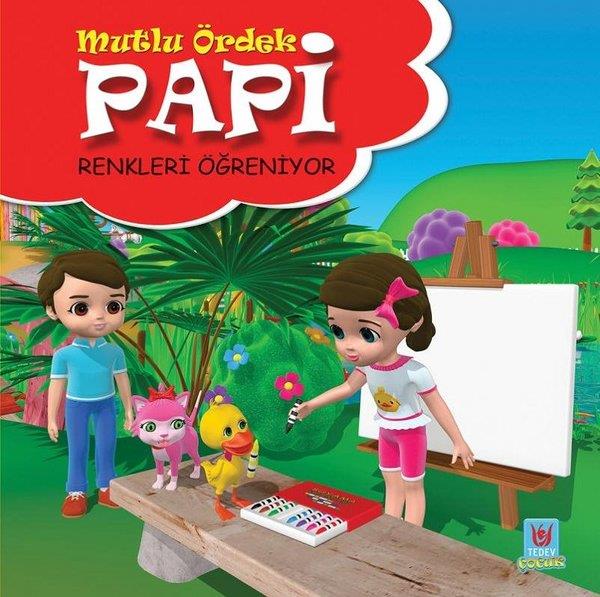 Yücel KayaÇocuk Hikaye KitaplarıMutlu Ördek Papi-Renkleri Öğreniyor