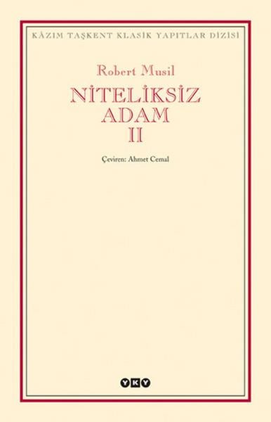 Robert MusilAlman Edebiyatı KitaplarıNiteliksiz Adam 2