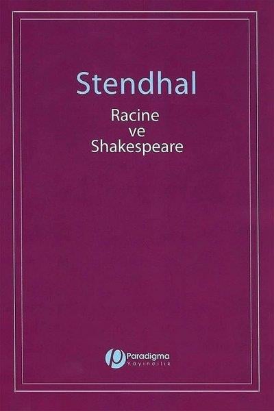 Henri Beyle StendhalFotoğrafçılık KitaplarıRacine ve Shakespeare