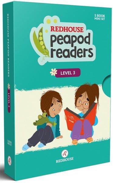 KolektifYabancı Dil Çocuk KitaplarıRedhouse Peapod Readers İngilizce Hikaye Seti 3 - Kutulu Başlangıç: Beginner - Pre A1