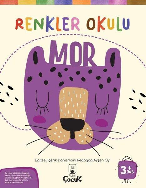 Ayşen OyEgitim Etkinlik KitaplariRenkler Okulu - Mor 3+Yaş