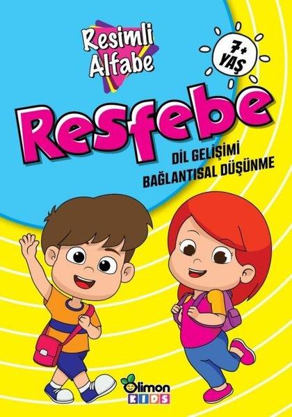 KolektifÇocuk Etkinlik Kitapları Resfebe 7+ Yaş - Resimli Alfabe