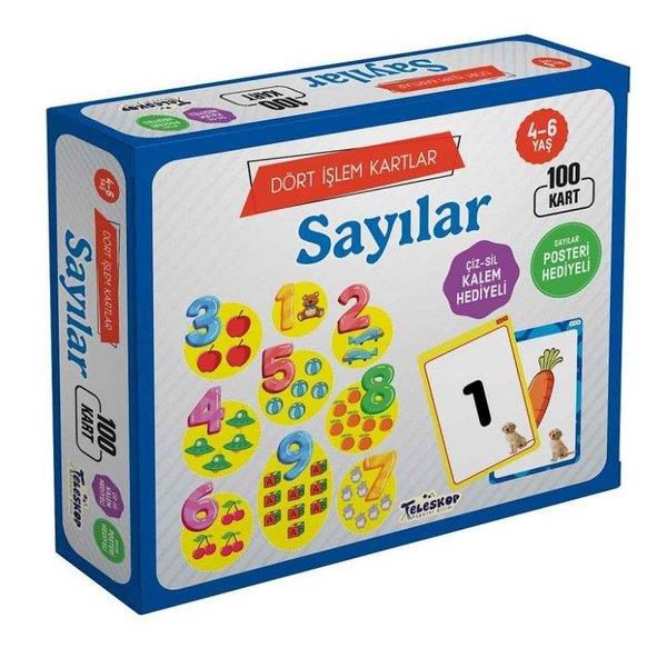 Ahmet AltayEğitici Çocuk OyunlarıSayılar 4 - 6 Yaş Dört İşlem Kartlar