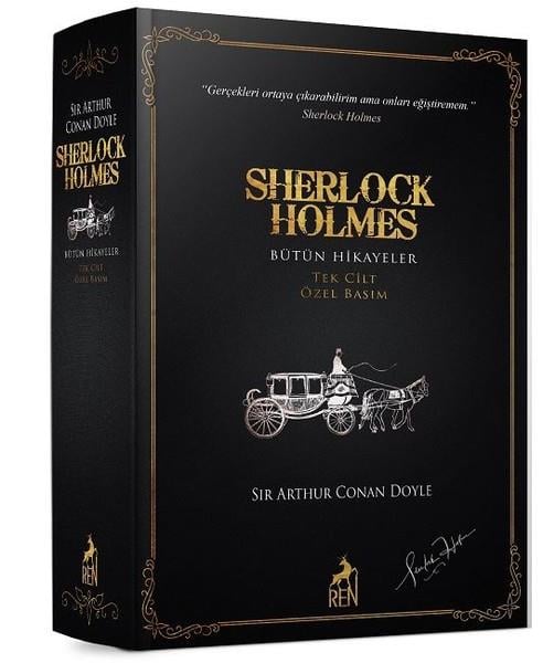 Sir Arthur Conan DoylePolisiye Romanlar & Cinayet RomanlarıSherlock Holmes-Bütün Hikayeler Tek Cilt Özel Basım