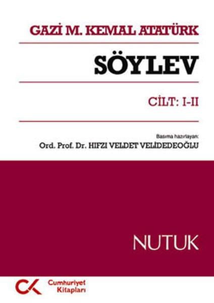 Hıfzı Veldet VelidedeoğluYakın Tarih KitaplarıSöylev Cilt: 1-2
