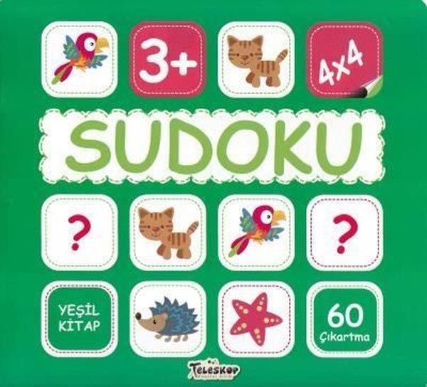 KolektifÇocuk Bilmece & Bulmaca KitaplarıSudoku 4x4 - Yeşil Kitap