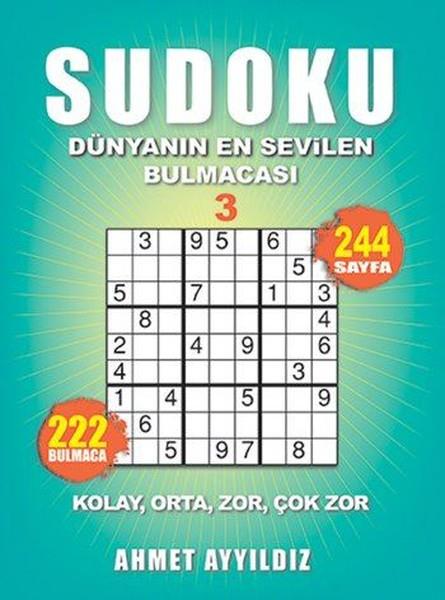 Ahmet AyyıldızBilmece & Bulmaca KitaplarıSudoku-Dünyanın En Sevilen Bulmacası 3
