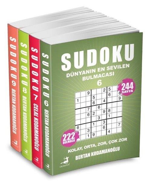 KolektifBilmece & Bulmaca KitaplarıSudoku Seti - 4 Kitap Takım