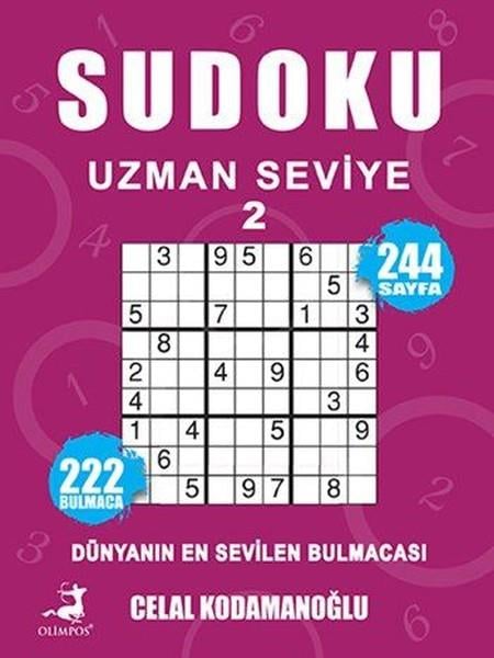 Celal KodamanoğluBilmece & Bulmaca KitaplarıSudoku Uzman Seviye 2