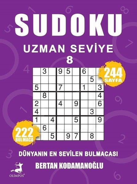 KolektifBilmece & Bulmaca KitaplarıSudoku Uzman Seviye 8