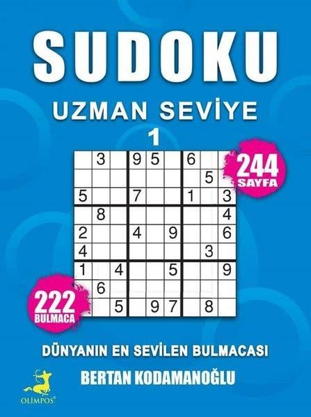 Celal KodamanoğluBilmece & Bulmaca KitaplarıSudoku Uzman Seviye