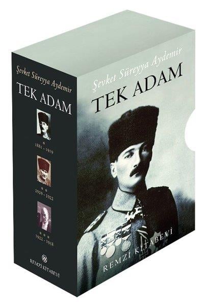 Şevket Süreyya AydemirMustafa Kemal Atatürk KitaplarıTek Adam Seti - Büyük Boy - 3 Kitap Takım