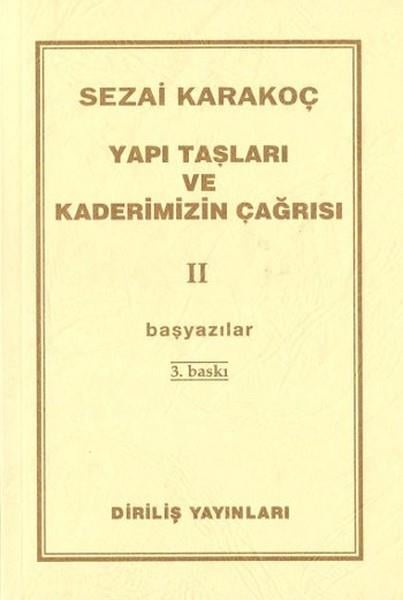 Sezai KarakoçMystic BücherYapı Taşları ve Kaderimizin Çağrısı 2