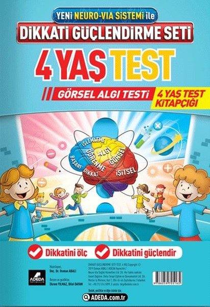 Osman AbalıZeka Gelişimi KitaplarıYeni Neuro-Via Sistemi İle Dikkati Güçlendirme Seti 4 Yaş Test-Görsel Algı Testi