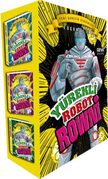 Erkan İşeriÇocuk RomanlarıYürekli Robot Rowni Seti - 3 Kitap Kutulu