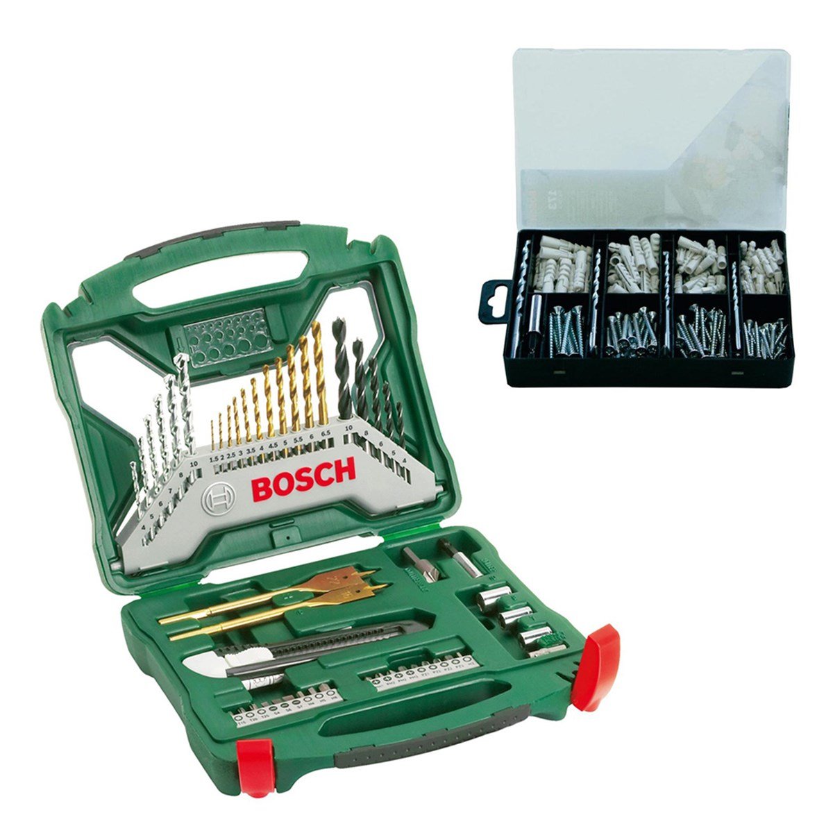 BOSCH X-LİNE 50+173 PARÇA AKSESUAR SETİ - 2607017523 - 7Kat