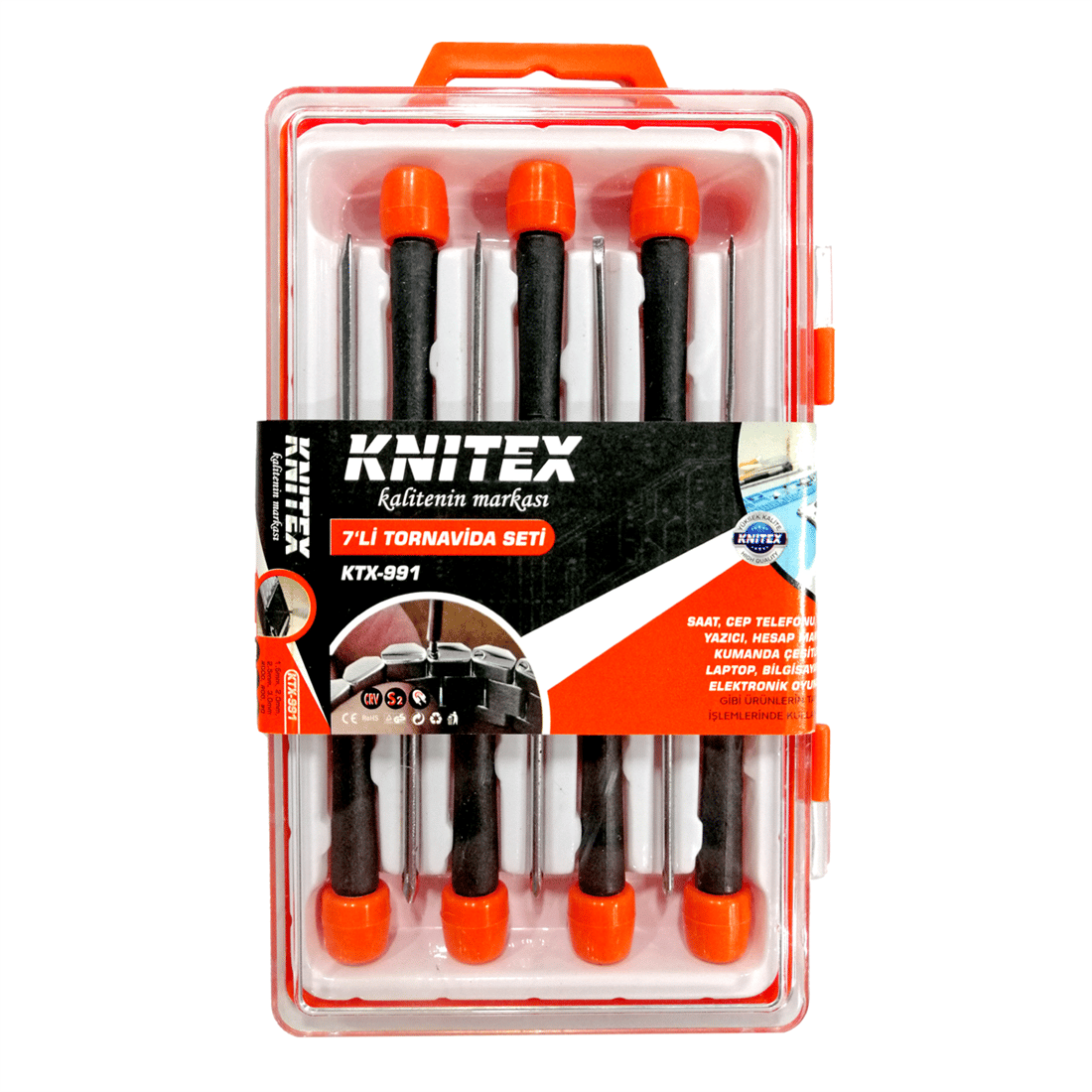 Knıtex Ktx-991 Tornovida Seti 7Pcs Hrd-003772 - 7Kat