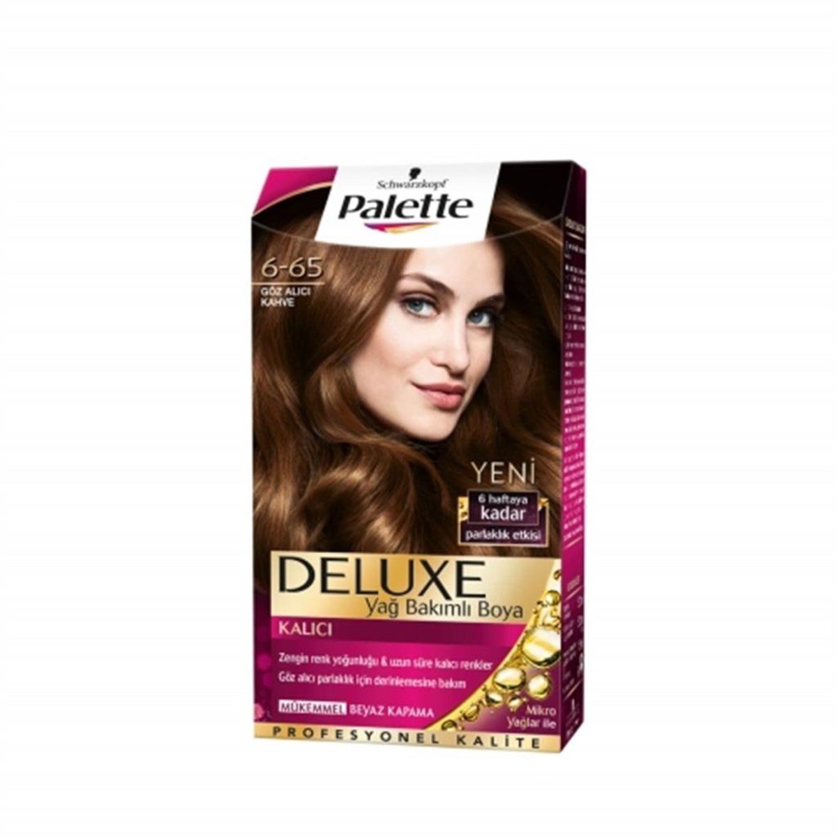 Palette Deluxe Set Saç Boyası 6.65 Göz Alıcı Kahve | Cossta Cosmetic Station
