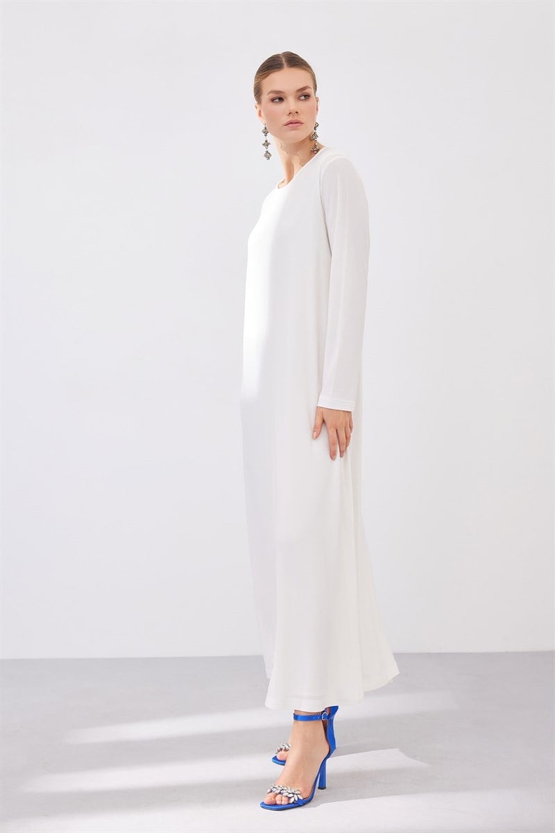 DRESS - ECRU