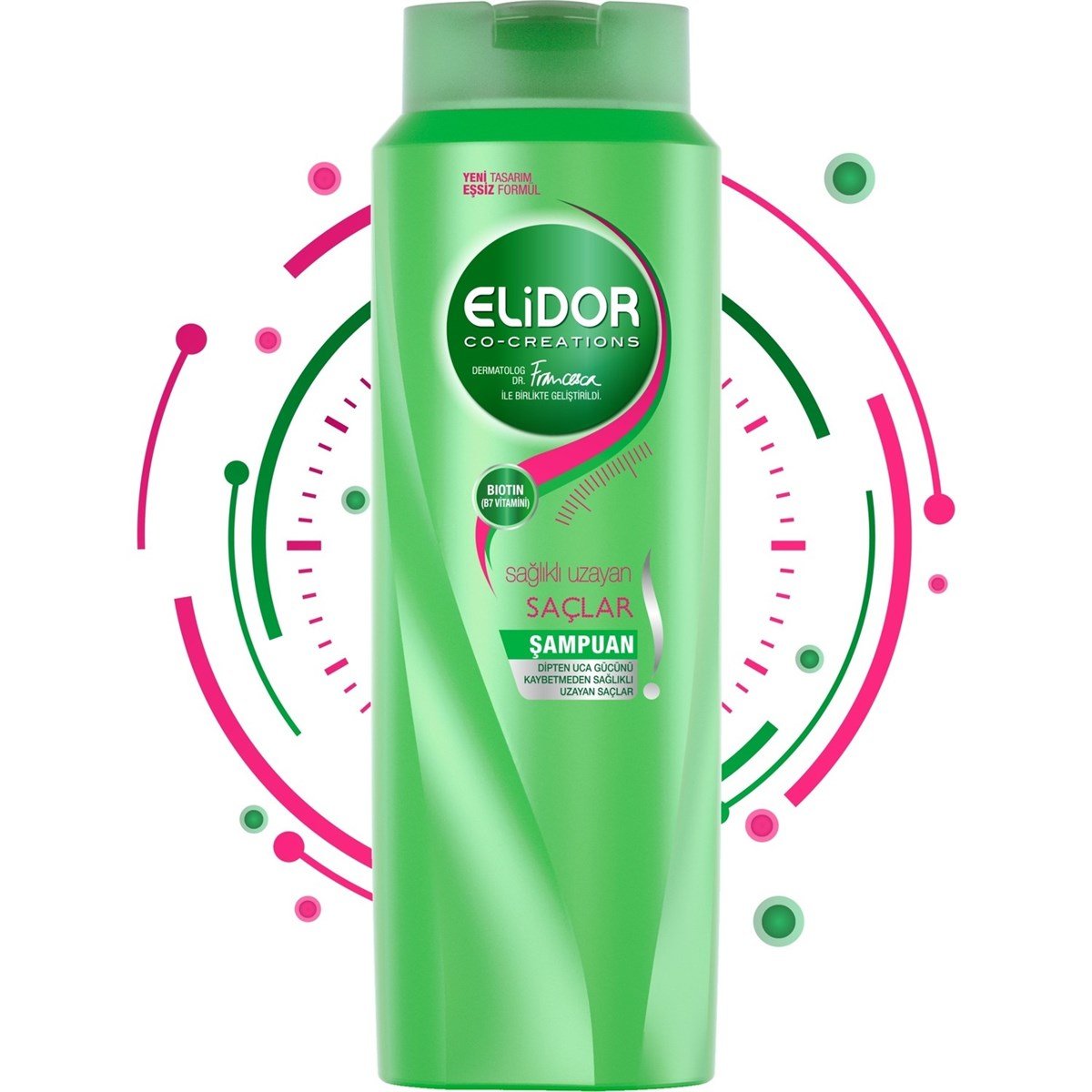 Elidor Sağlıklı Uzayan Saçlar Şampuan 550 ml