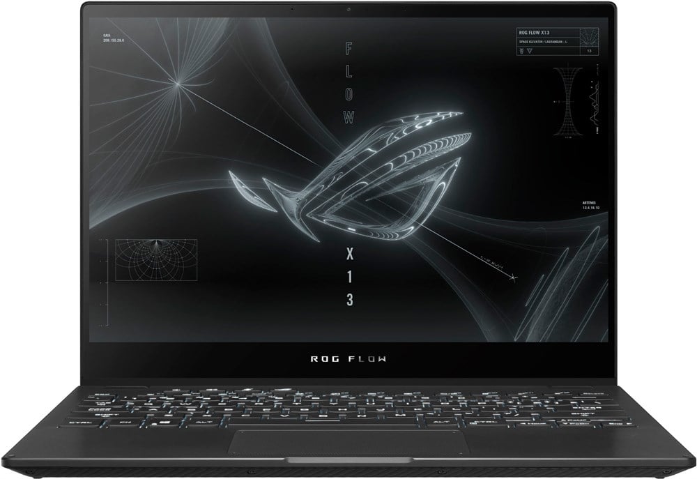 ASUS - ROG 13.4" Touchscreen Gaming Laptop - AMD Ryzen 9 - 16GB Memory -  NVIDIA GeForce RTX 3050 Ti - 1TB SSD - Kapalı Siyah