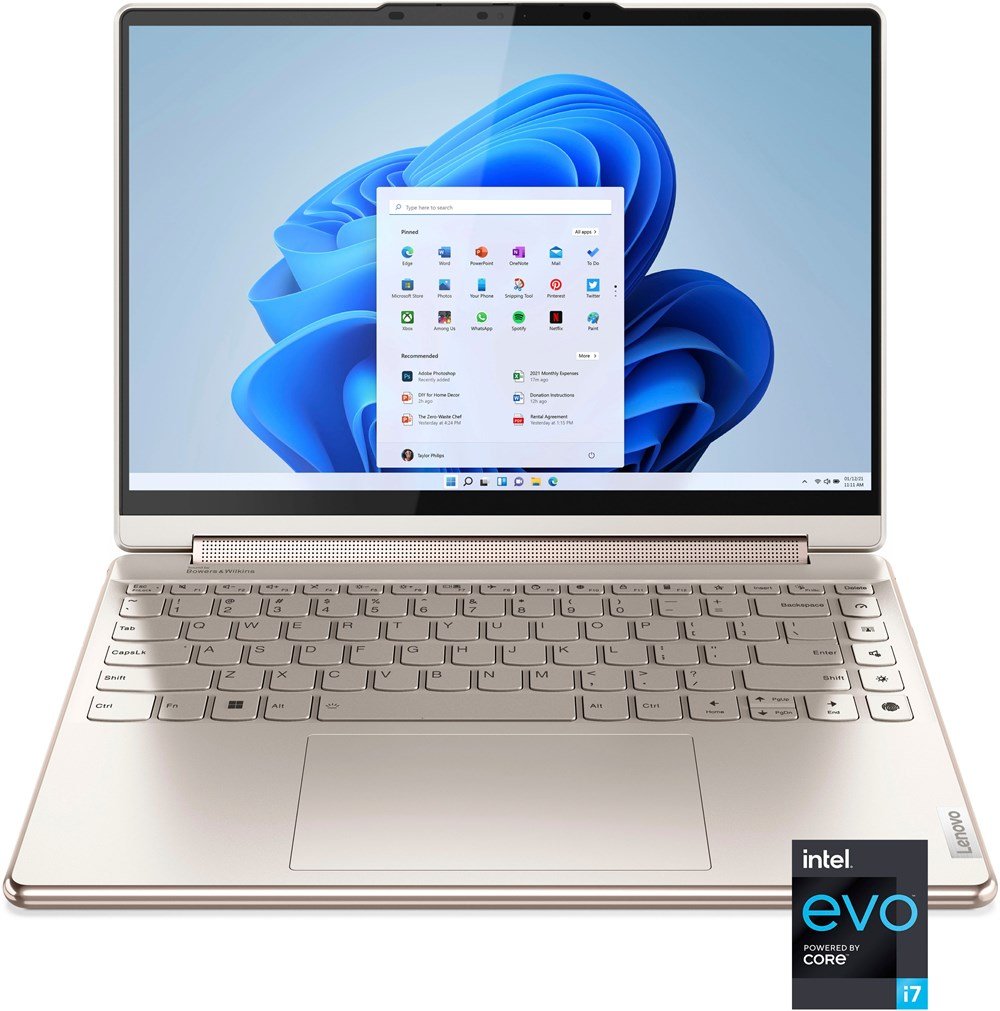 Lenovo - Yoga 9i 14" 2.8K OLED Touch 2-in-1 Laptop with Pen - Intel Evo  Platform - Core i7-1260P - 16GB RAM - 512GB SSD - BRONZ